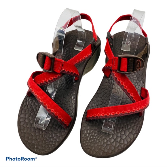 Chaco Sandal Z1 Classic Sport Red/Brown Women’s 11 - Picture 2 of 13